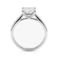 Iris - solitärring med moissanit i princesslipning | My Moissanite