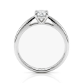 Eloise - Solitärring med oval moissanit