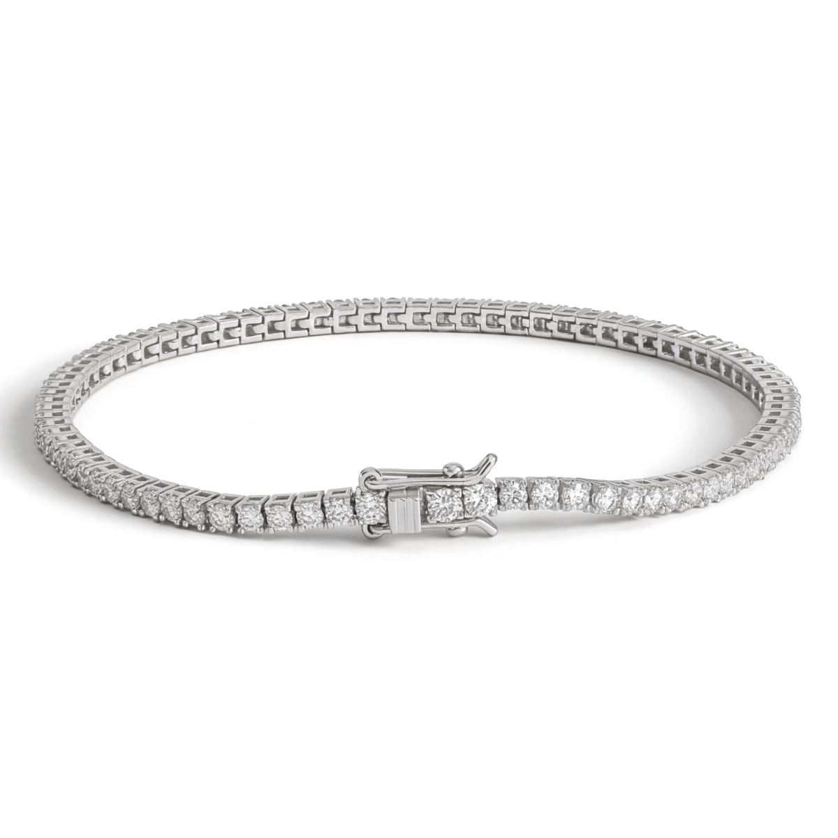 Solaris – Tennisarmband med moissanit