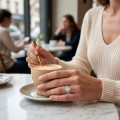 Ovalea - Ovalslipad moissanitring i halo- och pavédesign