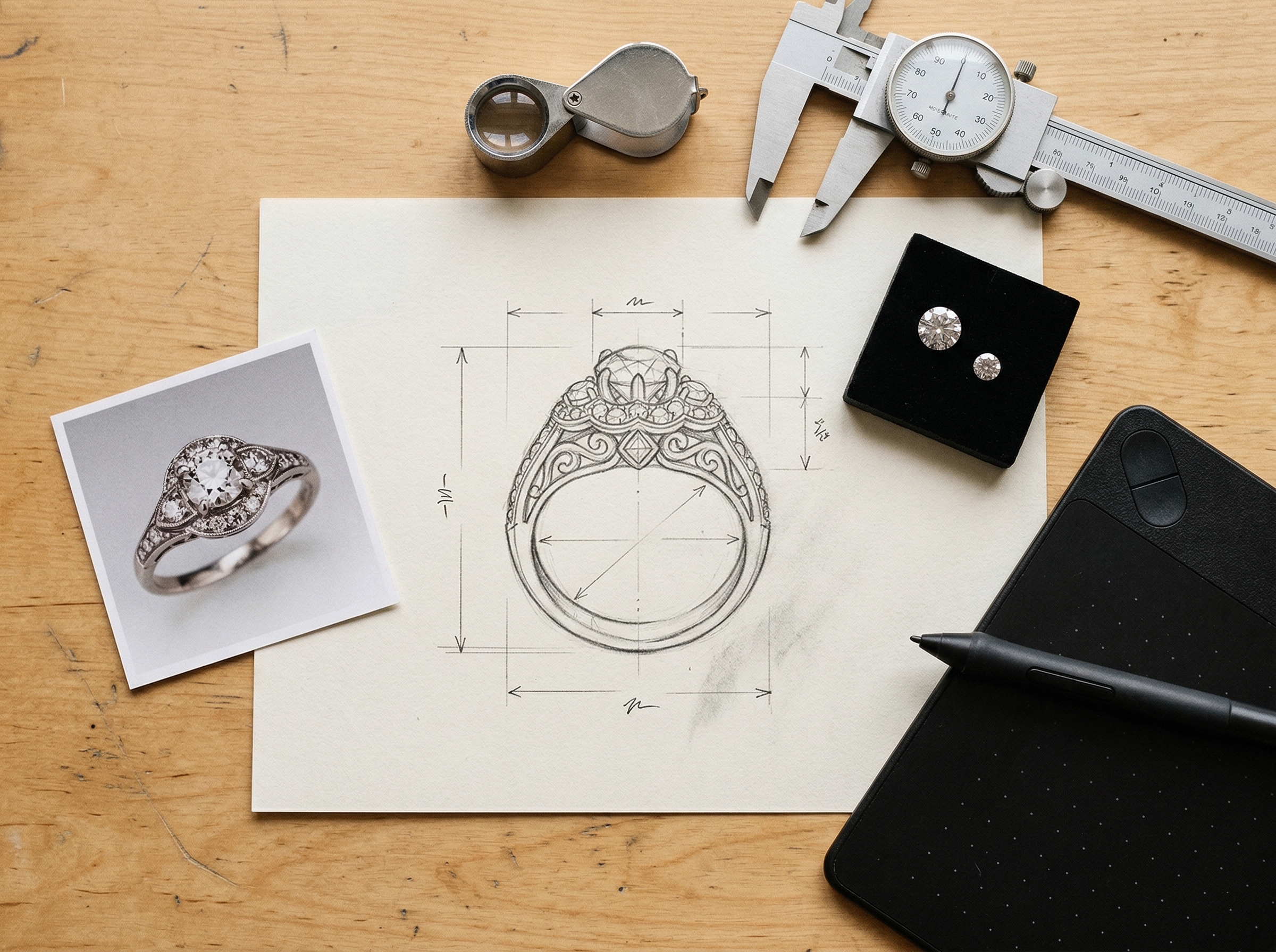 3D-design av smycke